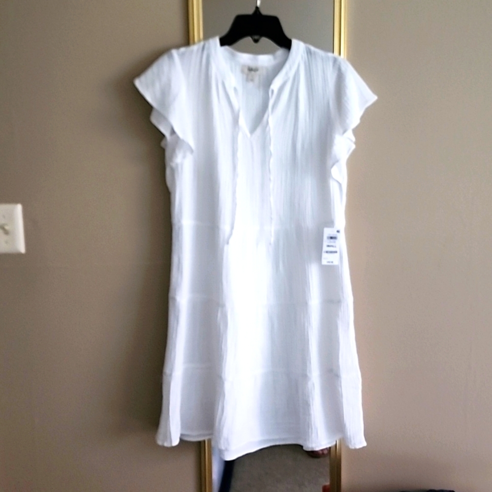 Style & Co. Women's Tie-Neck Tiered Dress Created for Macy'